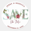Search for winter save the date stickers Typography