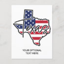 Recherche de drapeau texas m cartes postales Patriotique