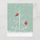 Search for snow birds postcards Xmas