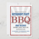 Search for retirement barbeque invitations Celebration