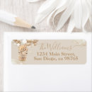 Search for bohemian return address labels Baby shower