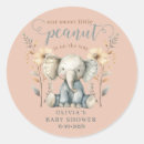 Search for elephant little peanut stickers Watercolor