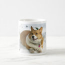 Search for pembroke corgi mugs Snow