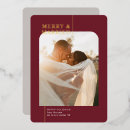Recherche de burgundy christmas cards Moderne