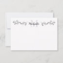Search for swirls note cards Floral