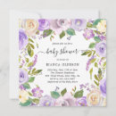 Search for lavender baby girl shower invitations Elegant