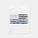 Search for thin blue line blankets Flag