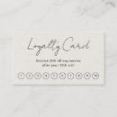 Search for makeup loyalty cards Minimalist