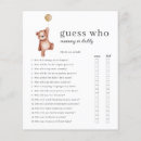 Search for baby shower guess who games Teddy bear