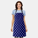 Search for blue polka dot aprons Navy