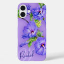 Search for purple hibiscus iphone cases For her