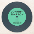 Search for vinyl records coasters Party