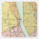 Search for map of chicago stickers Inset