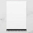 Recherche de piano papier à lettre Clavier
