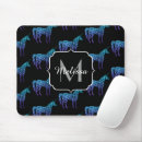 Recherche de licornes tapis souris Noir