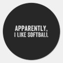 Search for softball dad stickers Field