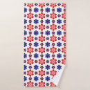 Search for blue flowers bath towels Boho