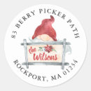 Search for gnomes return address labels Cute