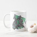 Search for city map mugs Typography
