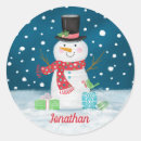 Search for happy winter stickers Snowmen
