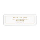 Search for ornate frame return address labels Minimalist