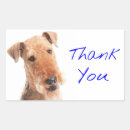 Search for airedale terrier stickers Dog