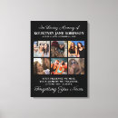 Search for memorial collage canvas prints In loving memory