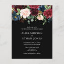 Search for burgundy and navy wedding invitations Rustic