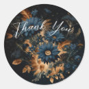 Search for navy and gold wedding stickers Botanical