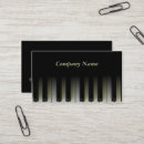 Recherche de clés de piano cartes visite Noir et blanc