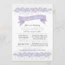 Search for pale purple invitations Modern