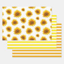 Search for sunflower wrapping paper Country