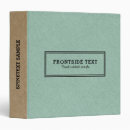 Search for mint green binders Simple