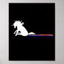 Search for rainbow unicorn posters Retro