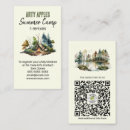 Search for camping business cards Summer camp