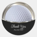 Search for golf thank you stickers Elegant