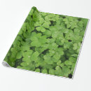 Recherche de shamrock wrapping paper Nature