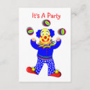 Search for juggle invitations Clown