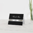 Search for black silver thank you cards Formal