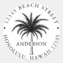 Search for palm tree return address stickers Modern