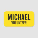 Search for volunteer name tags Modern
