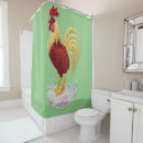Search for chicken shower curtains Colorful