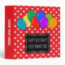 Search for happy birthday binders Party