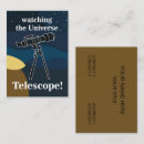 Search for astronomy business cards Night sky