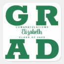 Recherche de green graduation party stickers Collège