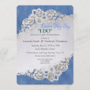 Search for denim and pearls invitations Lace
