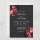 Search for romantic gothic wedding invitations Floral