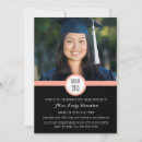 Search for coral graduation invitations Casual