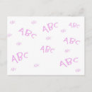 Search for abcs postcards English