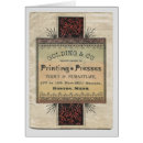 Search for letterpress cards Vintage
